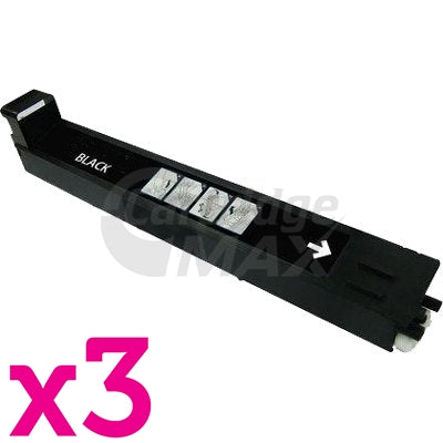 3 x HP CB390A (825A) Generic Black Toner Cartridge - 19,500 Pages