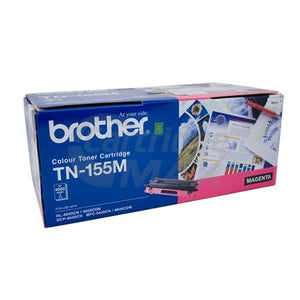 Brother TN-155M Original Magenta Toner Cartridge - 4,000 pages (TN155 is High Capacity Version of TN150)