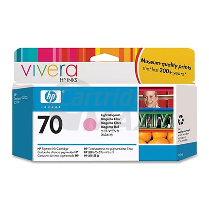 HP 70 Original Light Magenta Inkjet Cartridge C9455A