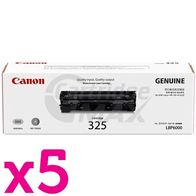 5 x Canon CART-325 Original Toner Cartridge