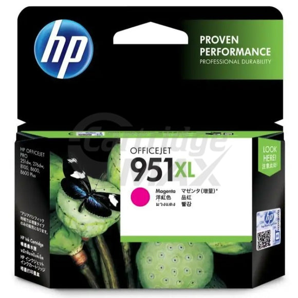 HP 951XL Original Magenta High Yield Inkjet Cartridge CN047AA - 1,500 Pages