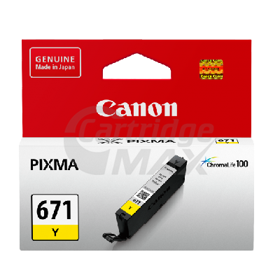 Original Canon CLI-671Y Yellow Inkjet