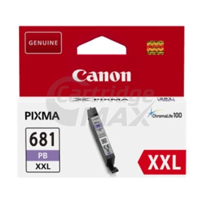 Canon CLI-681XXLPB Extra High Yield Original (Photo Blue) Inkjet Cartridge
