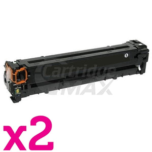 2 x HP CE310A (126A) Generic Black Toner Cartridge  - 1,200 Pages