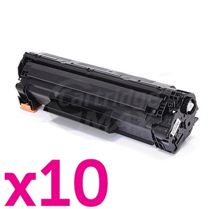 10 x HP CF283X (83X) Generic Black Toner Cartridge - 2,200 Pages