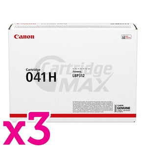 3 x Original Canon CART-041H High Yield Black Toner