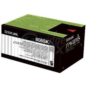 1 x Lexmark (80C8SK0) Original CX310 / CX410 / CX510 Black Standard Toner Cartridge