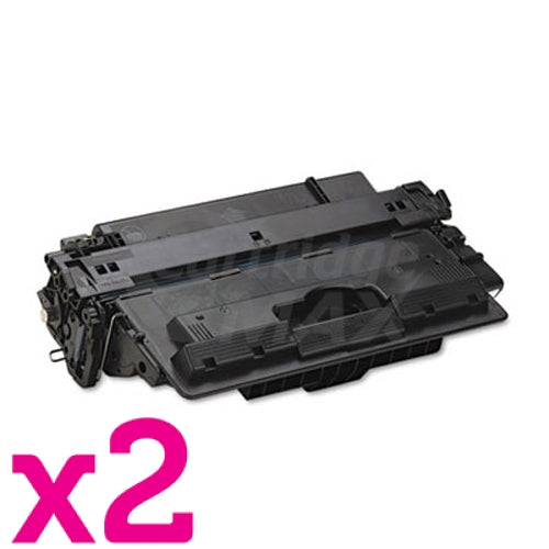 2 x HP Q7570A (70A) Generic Black Toner Cartridge - 15,000 Pages