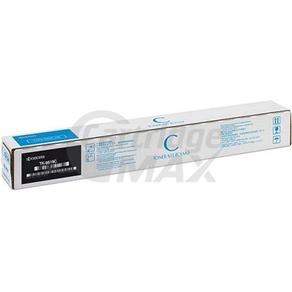 Original Kyocera TK-8519C Cyan Toner Cartridge