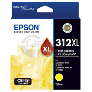 Epson 312XL (C13T183492) Original Yellow High Yield Inkjet Cartridge