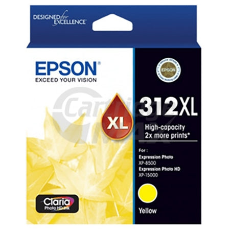 Epson 312XL (C13T183492) Original Yellow High Yield Inkjet Cartridge