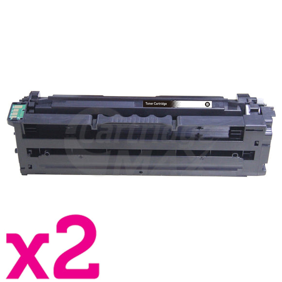 2 x Generic Samsung CLP-680, CLX-6260 [CLT-K506L K506L] Black Toner SU173A