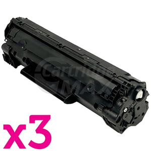 3 x Canon CART-312 Black Generic Toner Cartridge 2,000 Pages(Extra High Capacity)