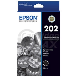 Epson 202 Original Black Ink Cartridge [C13T02N192]