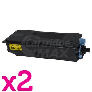 2 x Compatible for TK-3104 Black Toner Kit suitable for Kyocera FS-2100D, FS-2100DN