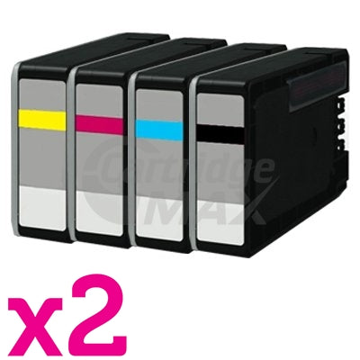 8 Pack Canon PGI-2600XL Generic High Yield Ink Cartridge [2BK,2C,2M,2Y]