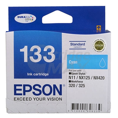 Original Epson 133 T1332 Cyan Ink Cartridge (C13T133292)