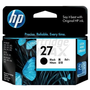 HP 27 Original Black Inkjet Cartridge C8727AA