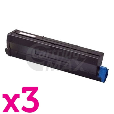 3 x OKI B431/MB471/491 Generic High Yield Toner Cartridge (44917603)