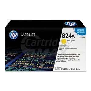 HP CB386A (824A) Original Yellow Drum Unit - 35,000 Pages