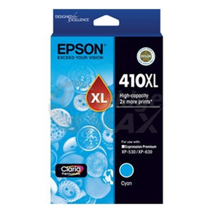 Epson 410XL (C13T340292) Original Cyan High Yield Inkjet Cartridge