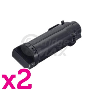 2 x Generic Fuji Xerox DocuPrint CP315, CM315 Black Toner Cartridge (CT202610)