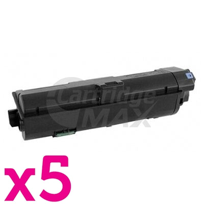 5 x Compatible for TK-1154 Black Toner Cartridge suitable for Kyocera P2235DW, P2235DN