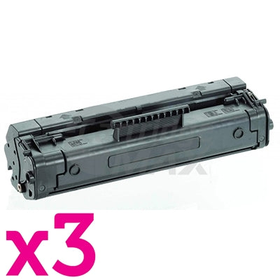 3 x HP C3906A (06A) Generic Black Toner Cartridge - 2,500 Pages