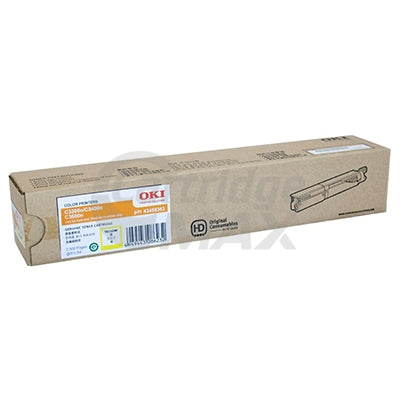OKI C3300/ C3400/ C3600 Original Yellow Toner Cartridge 2,500 pages (43459353)