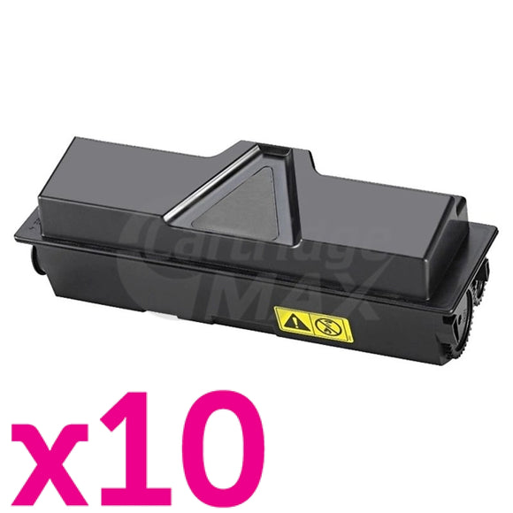 10 x Compatible TK-1134 Black Toner Cartridge For Kyocera FS-1030MFP, FS-1130MFP