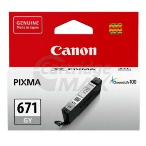 Original Canon CLI-671GY Grey Inkjet