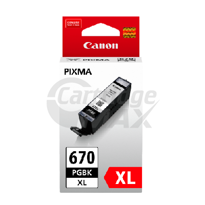 Original Canon PGI-670XLBK Black High Yield Inkjet
