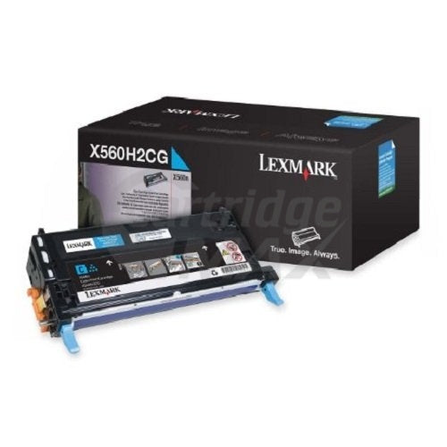 Lexmark X560 Original Cyan Toner Cartridge X560H2CG
