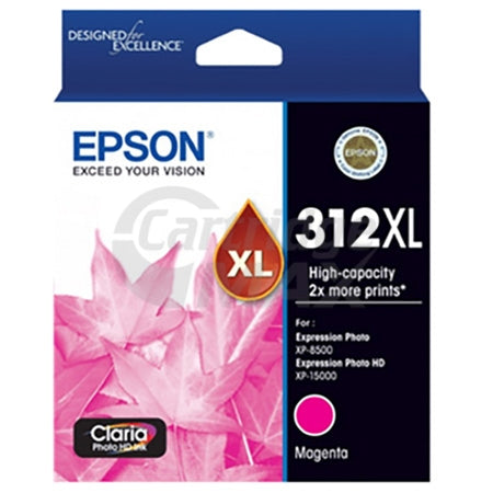 Epson 312XL (C13T183392) Original Magenta High Yield Inkjet Cartridge