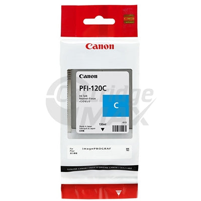 Original Canon PFI-120C Cyan Ink Cartridge - 130ML