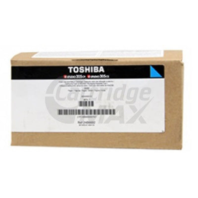 Original Toshiba e-Studio 305CS, 305CP Cyan Toner Cartridge TFC305PCR