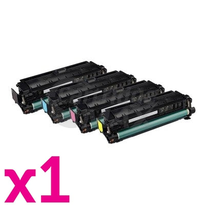 4-Pack Generic Canon CART-040II High Yield Toner Combo [1BK+1C+1M+1Y]