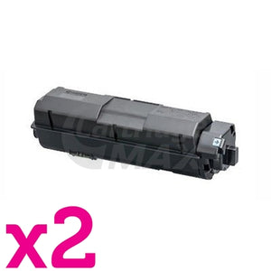2 x Compatible for TK-1174 Black Toner Cartridge suitable for Kyocera M2640IDW, M2040DN, M2540DN