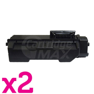 2 x Compatible for TK-1164 Black Toner Cartridge suitable for Kyocera P2040DW, P2040DN