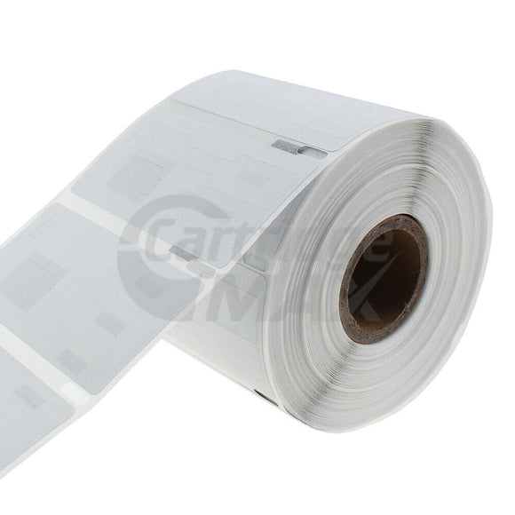 Dymo SD11351 / 30299 Generic White 54mm x 11mm Jewellery Labels Roll - 1500 labels per roll