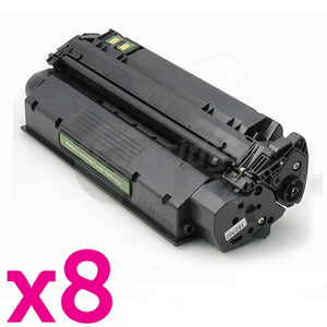 8 x HP Q2613X (13X) Generic Black Toner Cartridge - 4,000 Pages