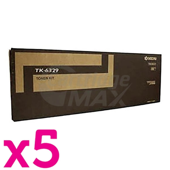 5 x Original Kyocera TK-6329 Toner Cartridge TASKalfa 4002i, TASKalfa 5002i, TASKalfa 6002i