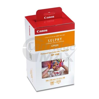 Canon RP108 Original Ink & Paper Pack (108 sheets 6x4)