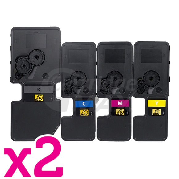 2 Sets of 4 Pack Compatible for TK-5444 Toner Cartridges suitable for Kyocera ECOSYS PA2100, MA2100 [2BK,2C,2M,2Y]