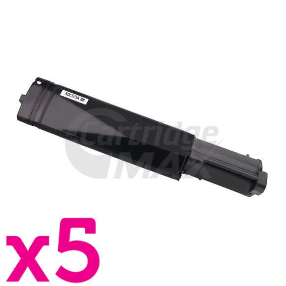 5 x Fuji Xerox Docuprint C525A / C2090FS Generic Black Toner Cartridge - 4,000 pages (CT200649)