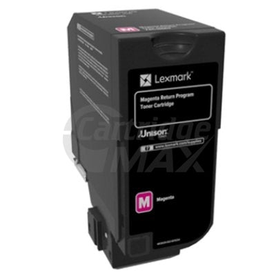 Lexmark 84C6HM0 Original CX725 Magenta High Yield Return Program Toner Cartridge