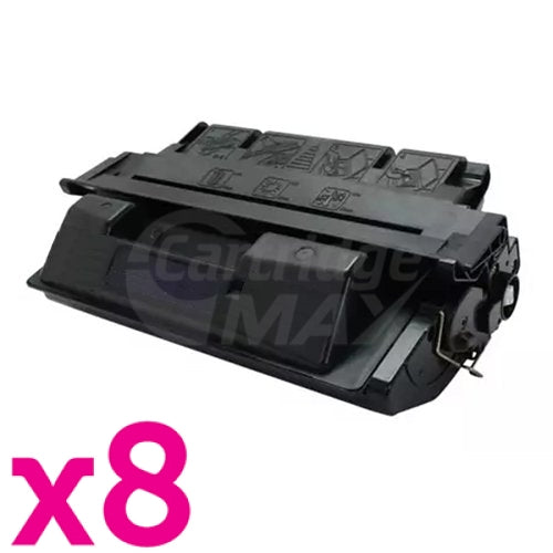 8 x HP C4127X (27X) Generic Black Toner Cartridge - 10,000 Pages