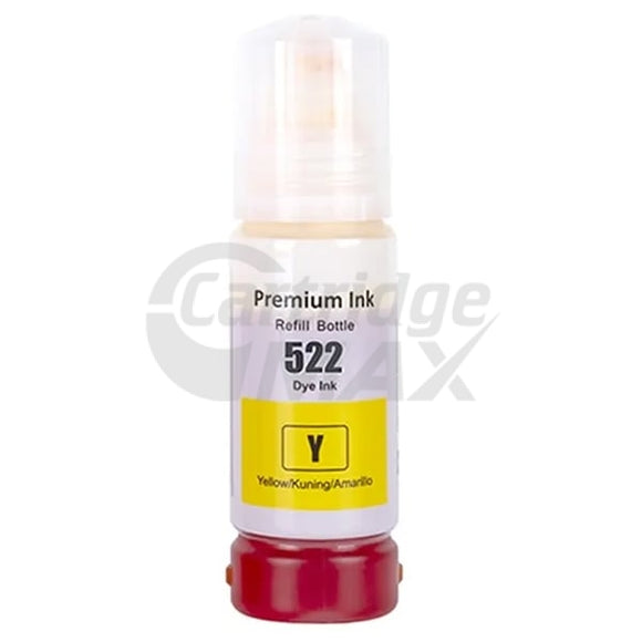 Epson T522 Generic Yellow Ink Bottle [C13T00M492]