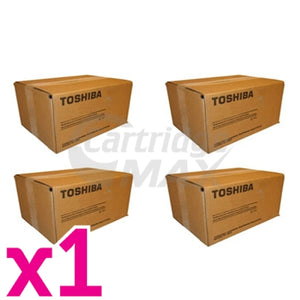 4 Pack Original Toshiba ES347CS, ES407CS Toner Cartridge TFC34 [BK+C+M+Y]