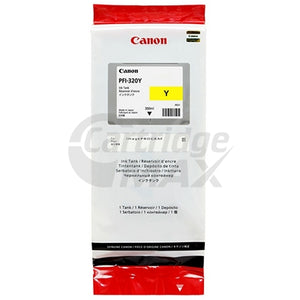 Original Canon PFI-320Y Yellow Ink Cartridge - 300ML